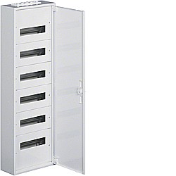 Tablouri metalice modulare PT - Tablou metalic aparent, ușă opacă 6x12 M - HAGER
