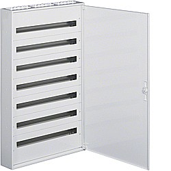 Tablouri metalice modulare PT - Tablou metalic aparent, ușă opacă 7x36 M - HAGER