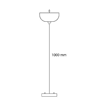 Tiranti suspendare sina proiector Negru WJ-L01 [1]