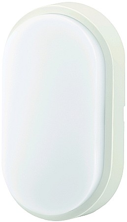 Iluminat exterior - (Titania-O) Aplica perete Oval IP54 14W NW Alb