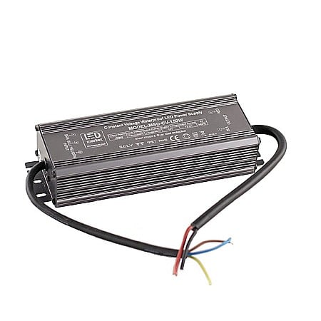 Uncategorized - Transformator banda LED 150W, IP67, 230V - 12VDC, LED Market, MSD-CV-150W