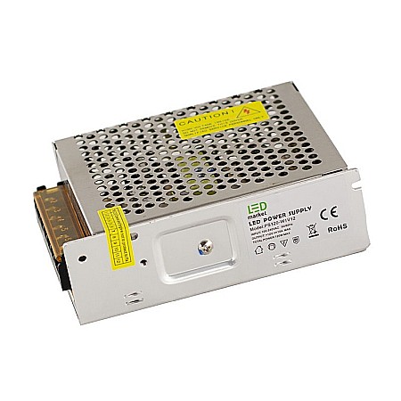 Uncategorized - Transformator camere IP 120W/10A, 230V - 12VDC, LED Market, PS120-W1V12 IP20