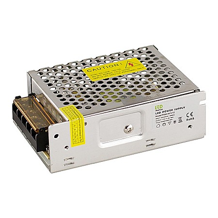 Uncategorized - Transformator camere IP 60W/5A, 230V - 12VDC, LED Market, PS60-W1V12 IP20
