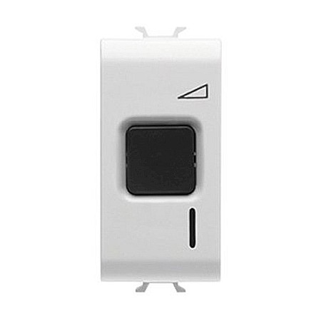 Gewiss Chorus - Variator cu buton 60-500W 230V 1 modul CH/Alb