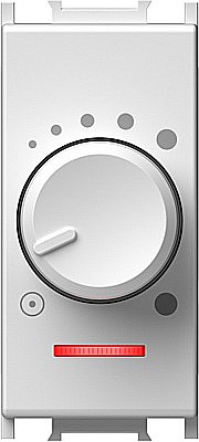 TEM - GAMA MODUL - Variator rotativ cap scara 1-10V TEM alb