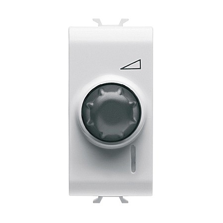 Gewiss Chorus - Variator rotativ LED 4-160W 1 modul CH/Alb