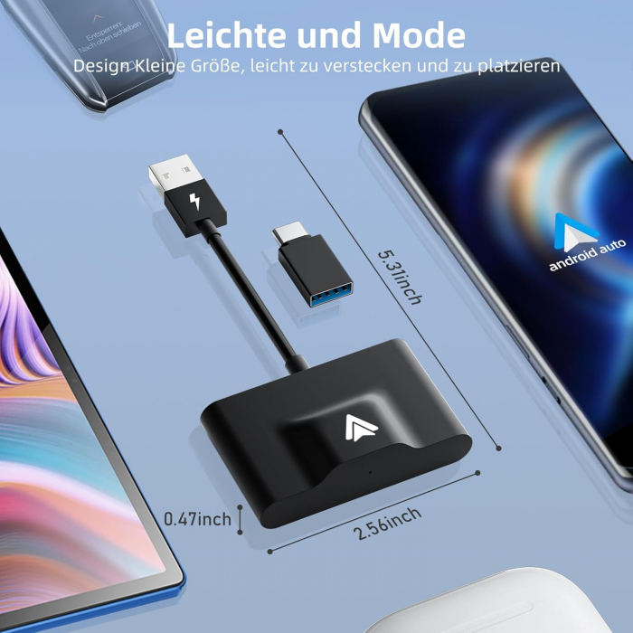 Adaptor Android Auto, bluetooth,  Sixriver - Amazon, negru [6]