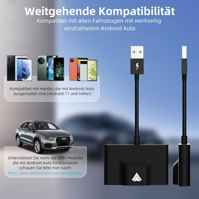 Adaptor Android Auto, bluetooth,  Sixriver - Amazon, negru [5]