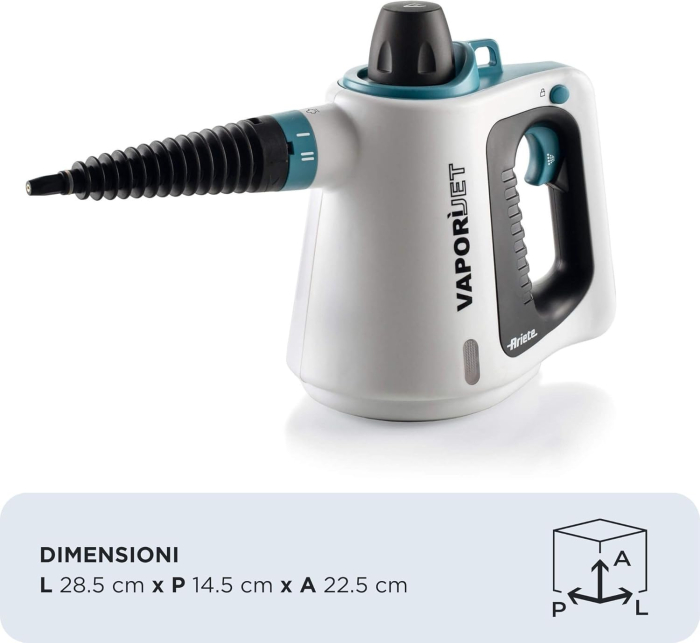 Aparat De Curatat Cu Aburi Ariete  4137 1050W  3.5 Bar - GRAD B [2]