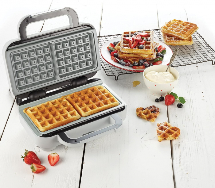 Aparat de gofre Breville DuraCeramic VST072X, 850W - GRAD A [7]
