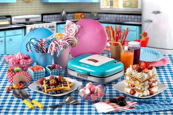 Aparat vafe, gofre, Ariete 1973 Party Time, 700 W - GRAD B [5]