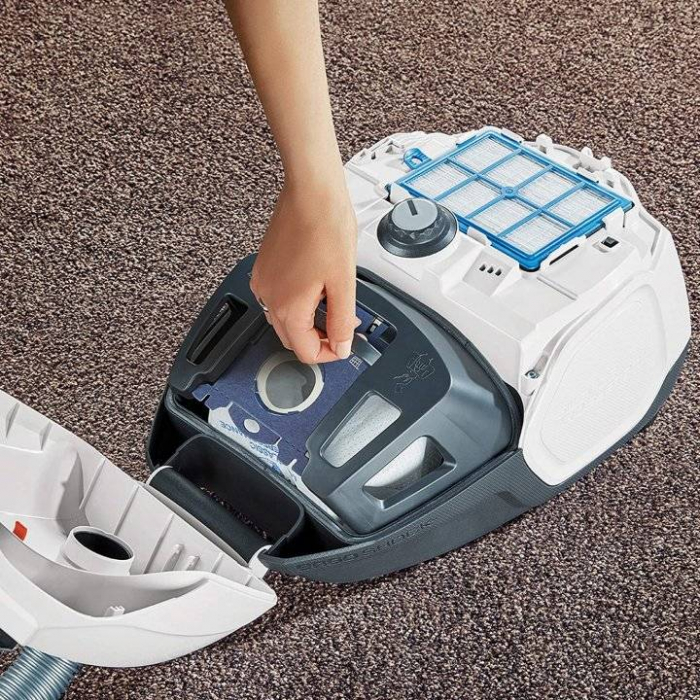 Aspirator cu sac AEG VX7-2-IW-S, 650W, 3.5L, clasa energetica A, alb [2]