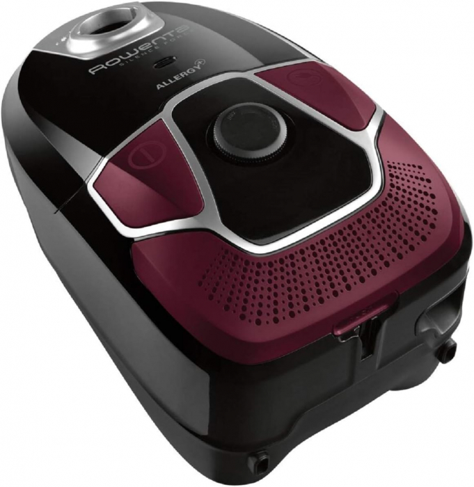 Aspirator cu sac Rowenta Silence Force Allergy+ RO6899EA, 450W, Effitech, Allergy+, mini turbo brush, 8.8m, 4.5L , [5]