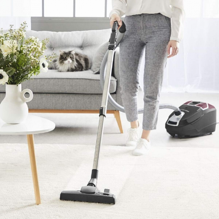 Aspirator cu sac Rowenta Silence Force Allergy+ RO6899EA, 450W, Effitech, Allergy+, mini turbo brush, 8.8m, 4.5L , [3]