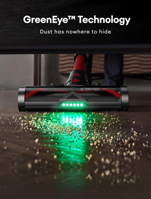 Aspirator fără fir Ultenic U16 Flex, 29.6 V, 45kPa, 500W, tub pliabil, display LED, Li-ion - GRAD A [3]