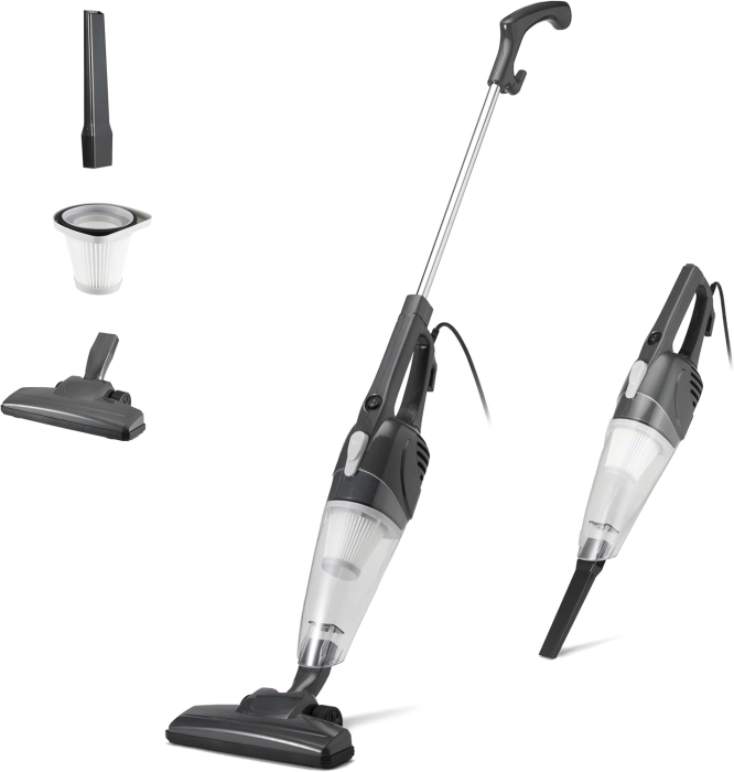 Aspirator vertical 2 în 1 cu fir Amazon Basics, 300W, cu fir - GRAD A [1]