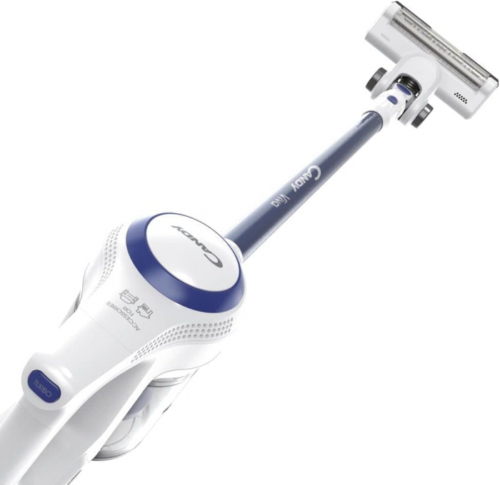 Aspirator vertical Candy CVIVA15, 240 W, 0.7 l, 22.2 V, albastru/alb [6]