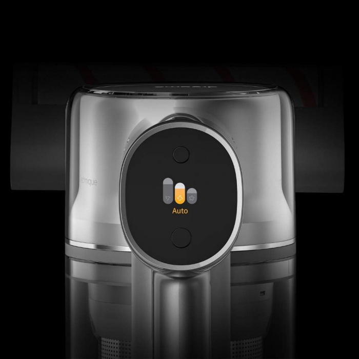 Aspiratorul vertical fara fir Dreame T20 Pro, 450W, 0.6l, 4 perii pentru suprafete, Ecran LCD, Albastru/Gri [4]