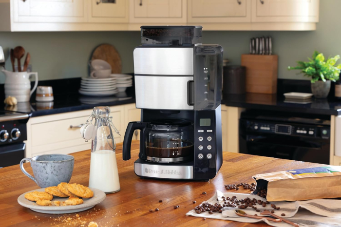 Cafetiera Cafetiera Russell Hobbs Grind & Brew 25610-56, 1000 W, 1.25 l - GRAD B [6]