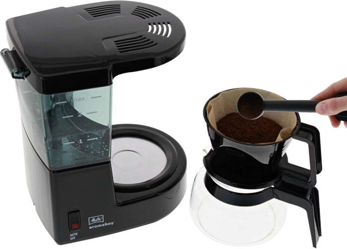 Cafetiera Melitta Aromaboy II 1015-02, două căni, negru - GRAD A [3]