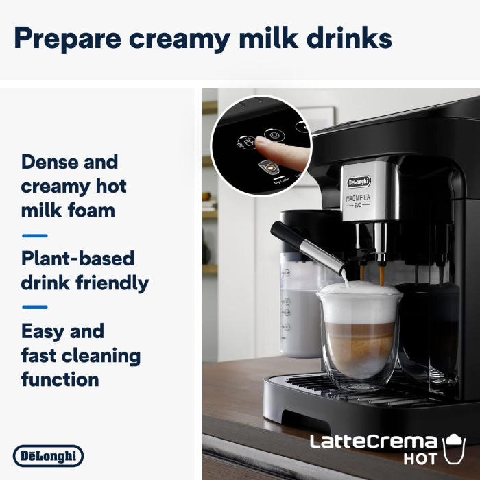 Espressor automat DeLonghi Magnifica Evo, ECAM292.81.B, 15 bar - GRAD B [4]