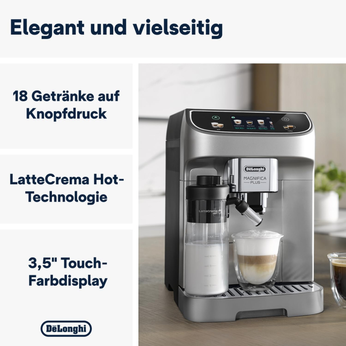 Espressor automat DeLonghi Magnifica Plus ECAM322.70.SB - GRAD B [2]