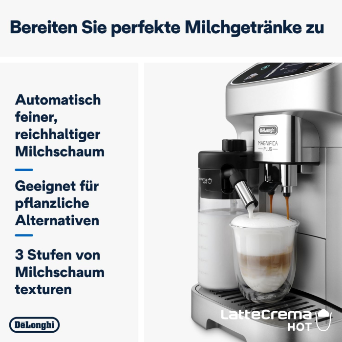 Espressor automat DeLonghi Magnifica Plus ECAM322.70.SB - GRAD B [4]