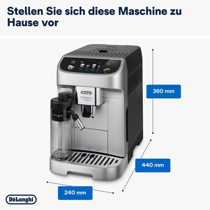 Espressor automat DeLonghi Magnifica Plus ECAM322.70.SB - GRAD B [6]
