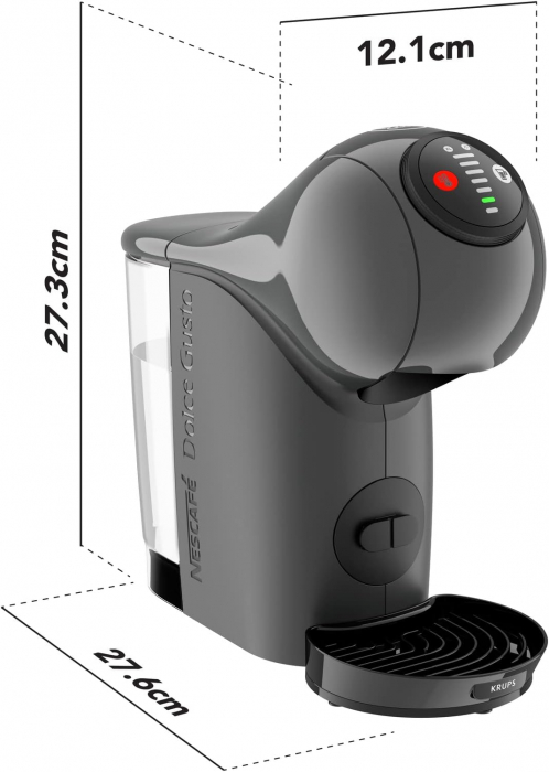 Espressor cu capsule KRUPS Dolce Gusto Genio S KP243B1, 1500 W, 15 bari - GRAD A [4]