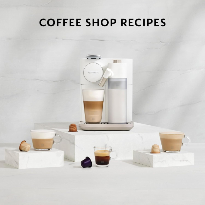 Espressor DeLonghi Nespresso EN 640.B Gran Lattissima, Alb - GRAD A [4]
