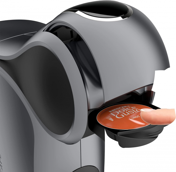 Expressor DeLonghi EDG426.GY, capsule Nescafé Dolce Gusto Genio S Touch, 1400 W, 15 bar, control tactil, gri - GRAD B [4]