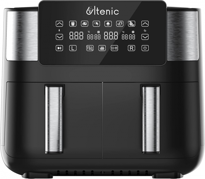 Friteuza Ultenic K20 2850W, 7,6L, 2 compartimente, control tactil [1]