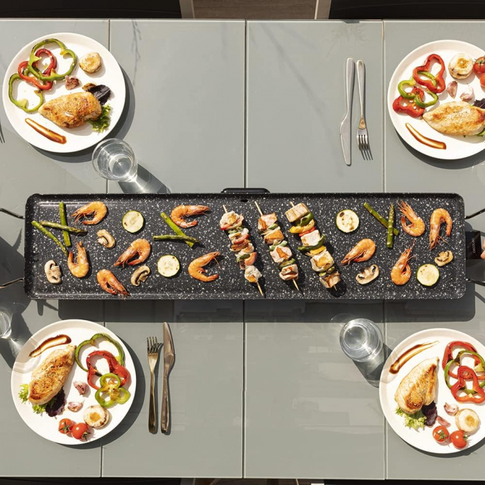 Gratar electric Cecotec Tasty&Grill 3000 RockWater XXL, 2400W [4]