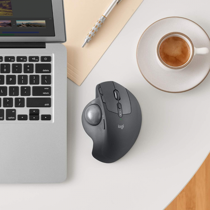 Mouse bluetooth Logitech MX Ergo Trackball, negru [5]