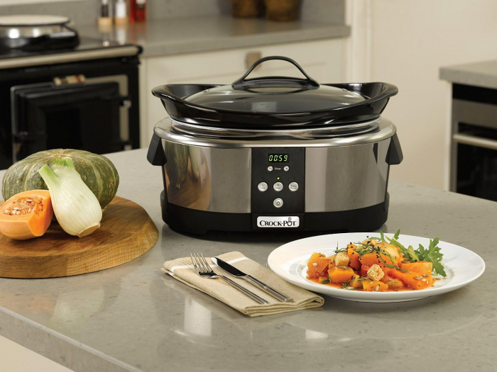 Oala de gatit lent, slow cooker, SCCPBPP605-050, Crockpot, 5.7 L argintiu [2]