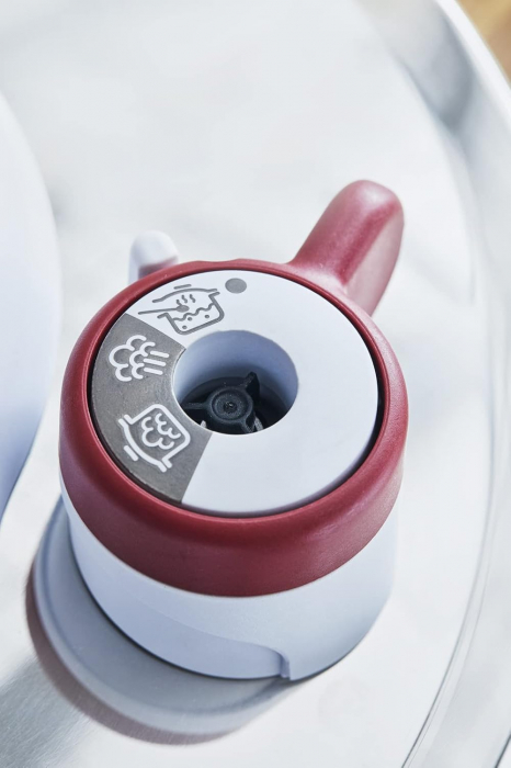 Oala sub presiune TEFAL Clipso Minut Duo, 5l, 24cm, otel, rosu - GRAD A [4]