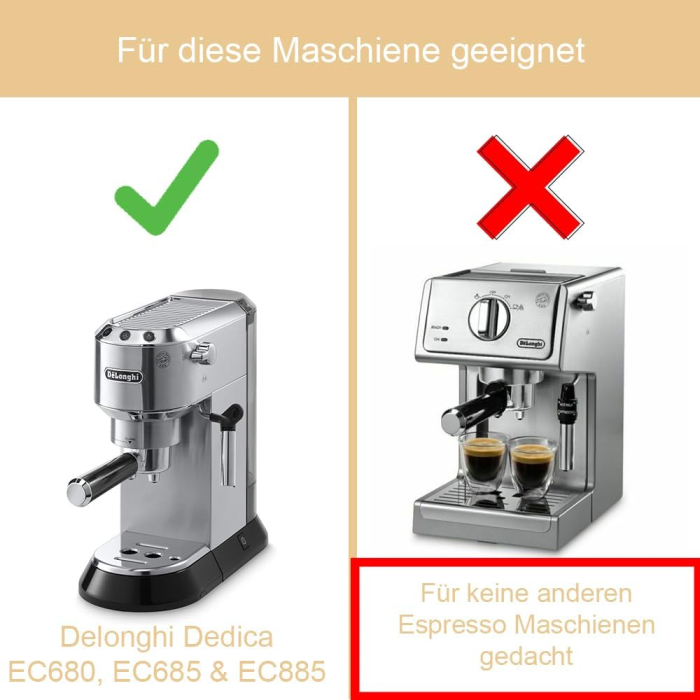 Portafiltru 51 mm evacuare dubla, capacitate 2 cesti, negru - GRAD A [5]