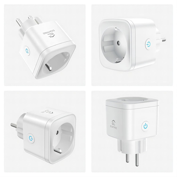 Set 4 prize inteligente, Wi-Fi, 16A, Tuya, Alexa, Google Home - GRAD A [4]