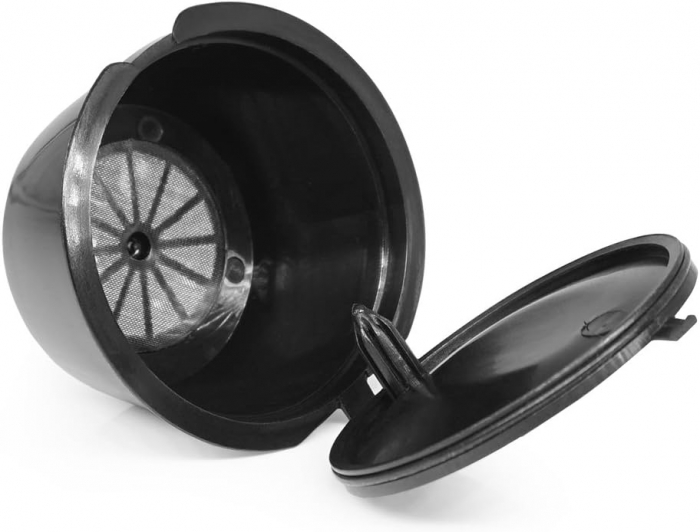 Set 6 capsule refolosibile cafea pentru DOLCE GUSTO,3 negre,3 maro [5]