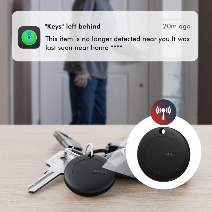 Set de 2 x Breloc chei, smart, compatibil IOS, Air tag, MiLi-Amazon [3]