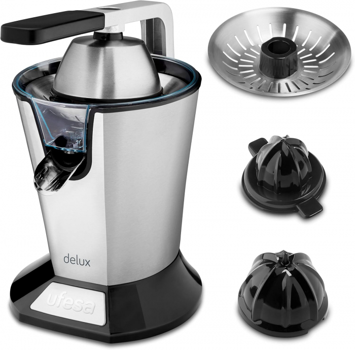 Storcator citrice Ufesa EX4950, 600W, con dublu, filtru otel inoxidabilfara BPA [1]