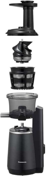 Storcator lent Panasonic MJ-L501KXE, 150 W,  Slow Juicer,  Negru - GRAD B [3]