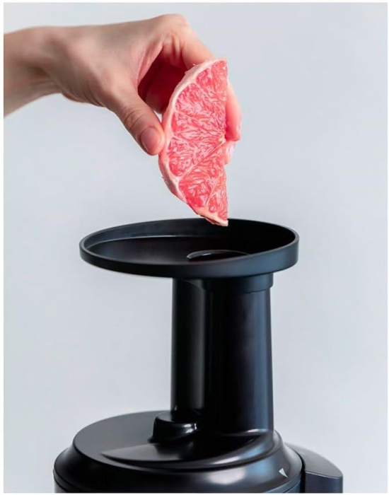 Storcator lent Panasonic MJ-L501KXE, 150 W,  Slow Juicer,  Negru - GRAD B [4]