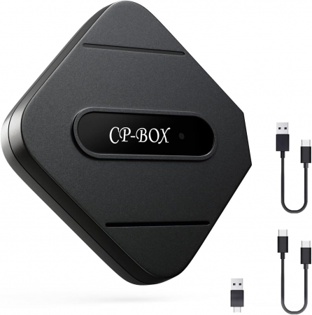 Electronica Auto - Adaptor CarPlay bluetooth, compatibil cu masini din 2015, IOS 10+, bluetooth, Evatronic-Amazon