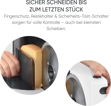 Aparat de feliat SEVERIN AS3912, grosime de tăiere reglabilă, pliabil - GRAD A [3]