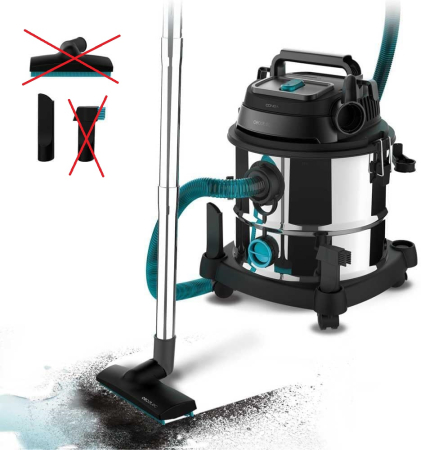 Aspiratoare - Aspirator umed & uscat, Cecotec Conga Rockstar 20L, 1400W - GRAD B