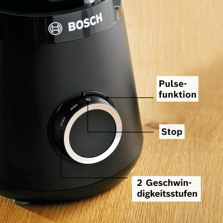 Blender Bosch VitaPower 1200W, 1.5L, 2 viteze, pulse - GRAD A [4]