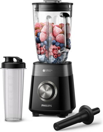 Aparate pentru gatit - Blender Philips seria 5000, HR3031/00, 2L, 1200W, negru - GRAD A