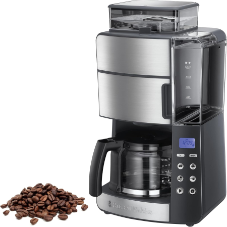 Espressoare, Cafetiere si Accesorii - Cafetiera Cafetiera Russell Hobbs Grind & Brew 25610-56, 1000 W, 1.25 l - GRAD B