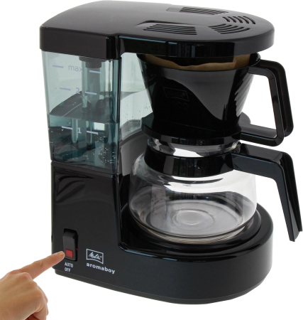 Cafetiera Melitta Aromaboy II 1015-02, două căni, negru - GRAD A [3]